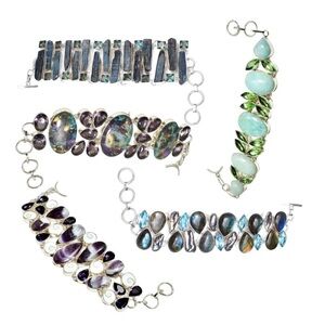 Multi Gemstone Bracelet